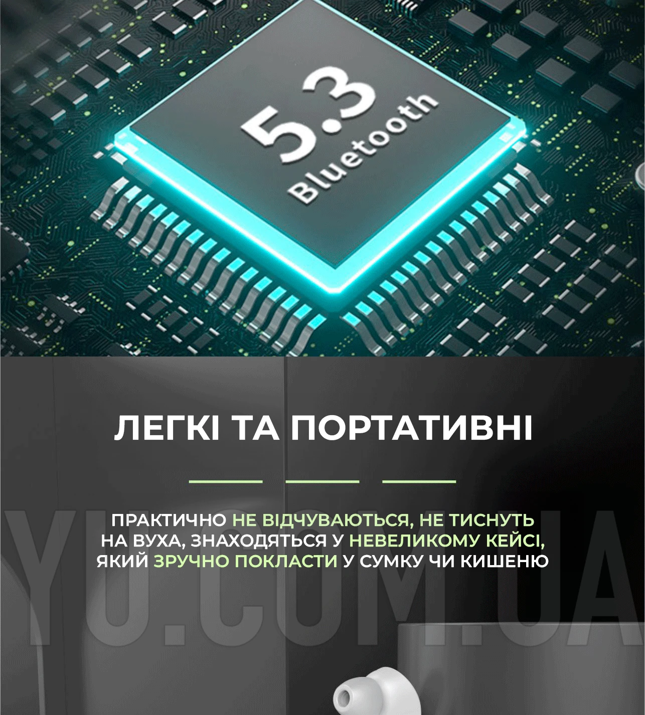 Бездротові навушники Air13 Pro Bluetooth сенсорні з шумопоглинанням Бездротові навушники Air13 Pro Bluetooth сенсорні з шумопоглинанням